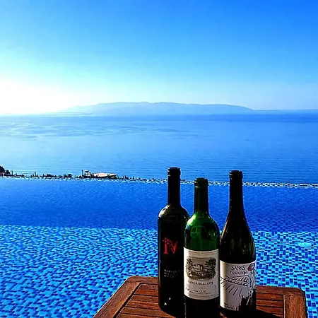Ionion Pelagos - Infinity Pool With Magnificent Sea Views! فيلة Vlachata